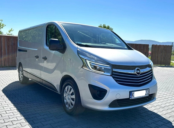 Opel Vivaro cena 58900 przebieg: 238100, rok produkcji 2018 z Kraków małe 379